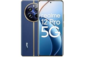 realme Smartphone 12 Pro 5G 8 + 256GB, Appareil Photo Portrait avec téléobjectif, Sony IMX882 OIS, Chipset Snapdragon® 6 Gen 1 5G, Écran à Vision incurvée de 120 Hz, Submarine Blue
