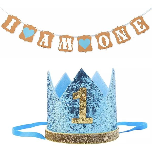 1pc, Boho 1st Birthday Hat, Birthday Party Celebration Hat, Atmosphere Dress Up