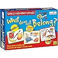 Creative's What Does Not Belong| Concentration Skill Card for Kids | Vocabulary & Expressive Language | Logical Thinking Card for Kids | Educational Cards Game | 25 Large & Sturdy Card | Ages 5 & Up