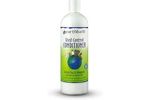 EarthBath All Natural Green Tea Conditioner Shed Control for Pets Dogs Cats 16z