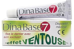 LABORATOIRE MEDIDENT DINABASE 7 Adhésif thermoplastique pour prothèses dentaires : faites à nouveau adhérer votre prothèse jusqu'à 7 jours - Ce n'est pas une colle adhésive, elle agit comme un rebasage