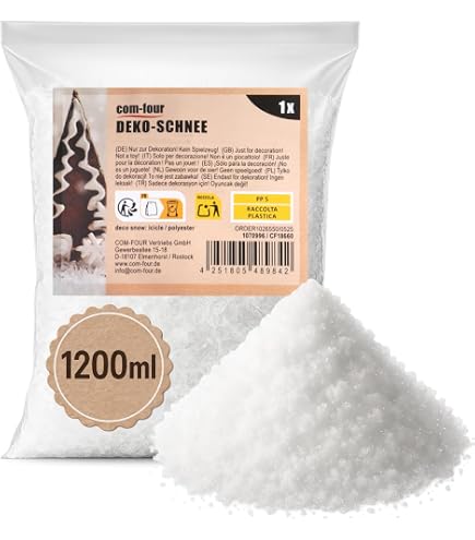 Neve Strutturata Artdeco DecoArt 59 Ml - Pasta Effetto Neve Per Decorazioni, Lavabile, Colore Bianco