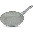 Royalford Frying Pan with Durable Granite Coating, 28CM | Induction Safe Non-Stick Fry/Saute Pan, Forged Aluminium Construction | 3.8MM Induction Bottom, Skillet Pan