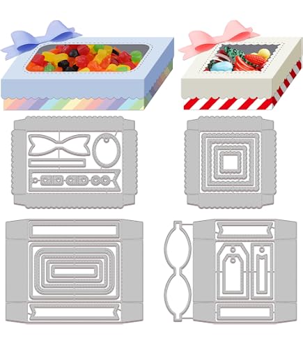 Stanzschablone Für Geschenkboxen – Metall-Formschnitt DIY