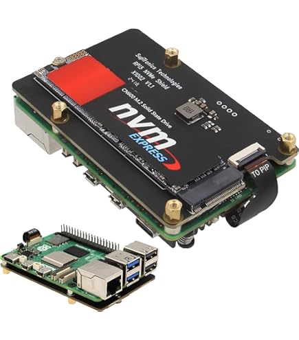 GeeekPi Starter Kit für Raspberry Pi 5 8GB, mit N04 M.2 NVMe SSD PCIe