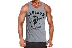 Neverless Cooles Herren Tank-Top Gladiator Sparta Gym Athletics Sport Fitness Muskelshirt Muscle Shirt