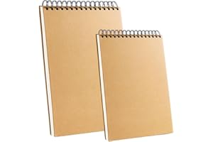 STBNVF 2Pcs A5 A4 Sketch Book, Sketchbook A4, Sketch Book A5, Sketch Pad A4, A4 Sketchbook, A4 Sketch Book, A5 Sketch Pad, Sketch Book A4, for Using in Studio, School or at Home, Bound Notebook