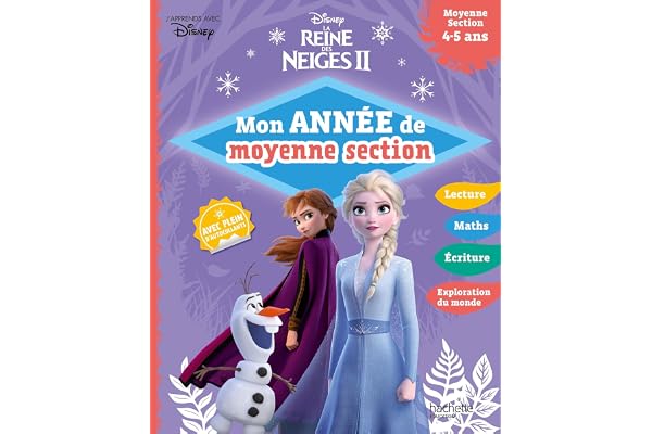 Disney - La Reine des Neiges 2 - Mon année de Moyenne Section (4-5 ans)