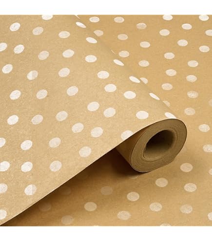 PATIKIL Papel De Regalo 12"x800" (66') Rollo De Papel Kraft De 80 GSM Para Envolver Pósteres Tablones De Anuncios Envolver Regalos Ramos De Flores Color Azul Claro