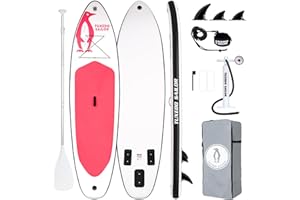 Tuxedo Sailor Tabla Paddle Surf Hinchable 320cm Stand Up Paddle Board Inflatable con Accesorios Sup, Tabla Padel Surf Hinchable para Adultos 2 Personas