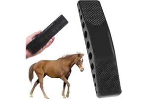 HYDTQCL Spazzola per cavalli, Pettine Massaggiante per Cavalli, Gomma Spazzola Cavallo, 6 in 1Horse Brushes, Spazzola per Cura Cavallo, per Massaggio e Cura per Rimuovere i pel i Secchi e Lotti da Cavalli