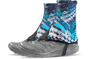 ‎AZARXIS Azarxis Reflektierende Trail Low Gaiters, Gamaschen Atmungsaktiv für Damen und Herren, Wandern, Klettern