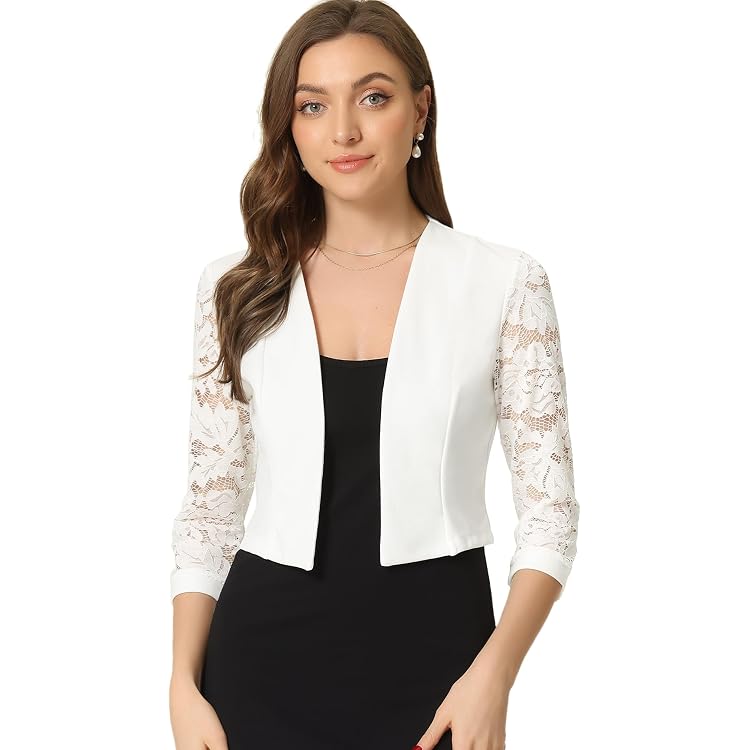 Boléro Noir Manches Courtes New Look Taille S/M - Parfait Pour Habiller Une Robe Ou Un Haut, état Très Bon
