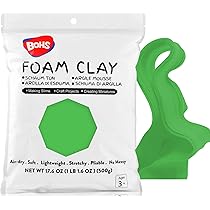 Argilla Modellante Schiumosa BOHS 500g - Per Slime, Cosplay, Lavoretti, Asciuga All'Aria - Foto 4