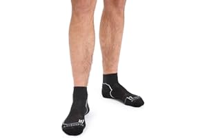 Icebreaker Merino Skarpety męskie Hike+ Light Mini, Jet Heather, M