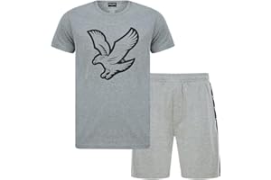 Lyle & Scott Mens T-Shirt & Shorts Set Rocco Coordinated Outfit