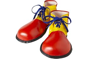 W WIDMANN MILANO PARTY FASHION WIDMANN wdm9146p ? Costume For Adults Clown Shoes Adult Size, Multicoloured, One Size