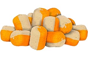 JAXON Carp Zoom Method Duo Dumbel Wafters 15 g Ø 8 x 12 mm NBC Cheese