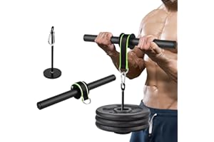 Flintronic Rodillo de Muñeca, Entrenador de Rodillo de MuñEca para Antebrazo, Antebrazo Ejercitar, Forearm Trainer, Fortalecedor de Antebrazo para Entrenamiento de Fortalecimiento de Brazos