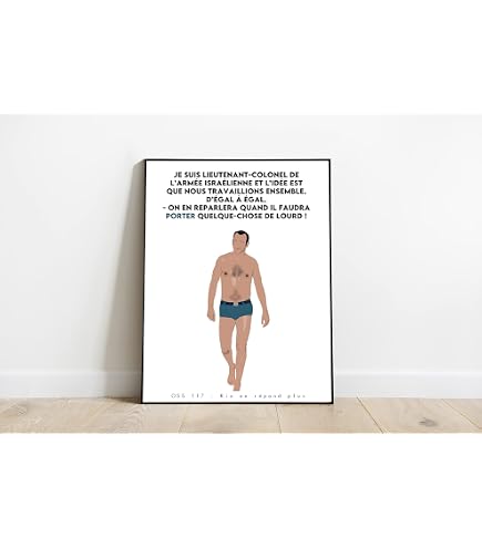 Poster Sur Toile Le Dîner De Cons - 20x30cm - Décoration Murale Cinéma, Cadeau Fan, Bureau, Chambre