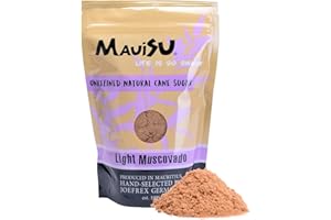 MauiSu - Light Muscovado Rohrzucker - 500g - unraffinierter Rohrzucker - naturbelassen und beste Qualität