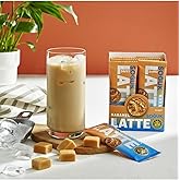 Kahve D&uuml;nyası &Ouml;zel Seri Soğuk Karamel Aromalı Caffe Latte 10'lu
