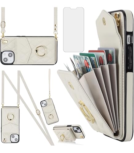 Asuwish Phone Case For IPhone 15 Plus 6.7 Inch Wallet Cover With Screen - View #2