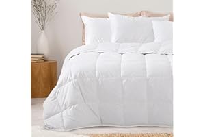 Zenoni & Colombi Piumino Piazza e mezza XL Invernale in 100% Piuma D'Oca Vergine Siberiano, Piumone 4 Punti di Calore Made in Italy (Invernale, Piazza e Mezza XL 200x220cm)