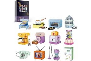 JMBricklayer Mini Ensemble de Blocs de Construction d'appareils électroménagers pour Filles, 20115 Blocs de Construction à Pince pour appareils électroménagers pour Amis Filles 6 8 9 10 Ans