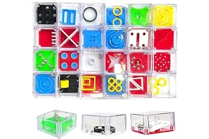 24 tålamodsspel, minigetsspel, kulspel skicklighetsspel, 3D tålamodsspel, pusselspel, tålamod barn skicklighetsspel, pedagogi