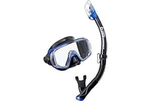 Tusa Visio Tri-Ex Adult Mask & Snorkel Set - Colour Choice