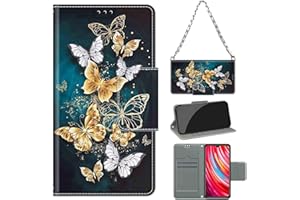 Betunistoy Funda Compatible con Xiaomi Redmi Note 8 Pro, Collar Correa Tapa Libro Movil Carcasa PU Cuero Funda para Redmi Note 8 Pro [Protección Completa] [Ranura Tarjeta][Función Soporte]