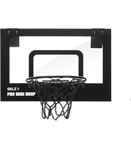 Canestro Da Basket Da Muro 46cm - Regolamentare Con Rete Nylon, Rosso, Per Interno Ed Esterno - Foto 5
