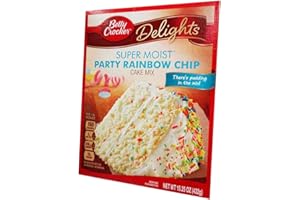GENERAL MILLS Betty Crocker Super Moist Rainbow Chip Cake Mix