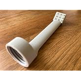 Mizaku Portable Toilet Shower Bidet Faucet Portable Bidet 1 Liter And Above For Pet Bottles (White)