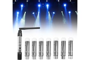 KANGTEN DMX512, 8 pezzi, 1 trasmettitore, 7 ricevitori, 2,4 G, ISM, wireless, per effetti di luce per palcoscenico DMX, effetti di luce *d8