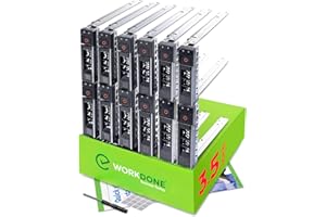 ‎WORKDONE WORKDONE 12er-Pack - 3,5" Festplatten-Caddy - Kompatibel für Dell PowerEdge Server 14.-15. Gen. - mit ausführlicher Anleitung - Aufkleber - Schraubendreher - Starke Tray-Schrauben