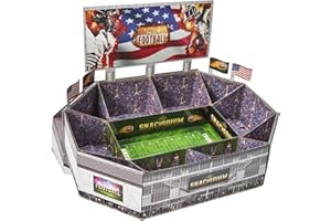 SNACKADIUM Snackstadium Deine Snackbar für spannende Footballabende, für echte American Football Fans, Geschenk, Super Bowl, Ready für Dein Gameday, NFL Fan (Team Blau)