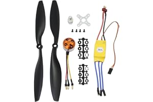 KEESIN RC 1000KV Brushless Motor A2212 13T with 30A Brushless ESC Set 1045 Propeller CW CCW Accessories Kit Mount for RC Plane DJI F450 550 Quadcopter