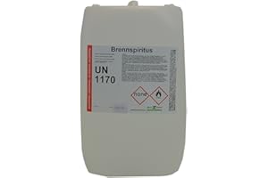 DC DruckChemie GmbH Brennspiritus 10L, 99% - Alleskönner für Haushalt, Freizeit & Handwerk - Reinigungs Spiritus, Schimmelentferner - Kaminbrennstoff