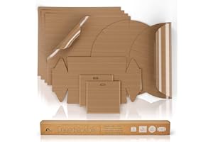 Amazy | Papel de hornear para horno(set de 9) - el papel de hornear reutilizable de primera calidad - reutilizable, resistente al calor y antiadherente(4x cuadrado, 2x redondo con forma de resorte)