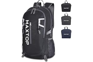 MAXTOP 40L Zaino pieghevole ultra leggero pieghevole impermeabile per uomini donne bambini campeggio all'aperto escursionismo viaggio zaino pratico durevole