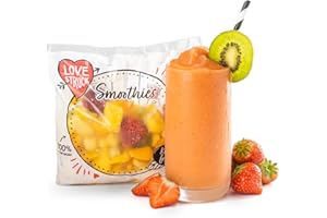 Love Struck Smoothie Fruit Bundle, Pack of 20 Frozen Sachets, Simply blend with juice or water for the perfect smoothie every time. High fibre, low fat. Good Mood Food.…