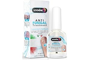 LOOKINK Smalto per Micosi Unghie Piedi e Mani 12 ml - Made in Italy - Trattamento Antimicotico Forte Smalto ideale per Funghi e Onicomicosi - Trattamento Efficace Per la Ricrescita di Unghie Sane