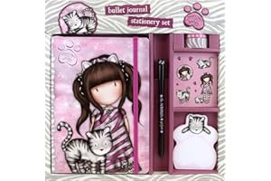 SAFTA 1093GJ03, Set di cancelleria Gorjuss Ruby Wild Unisex-Bambini e Ragazzi, Multicolore, M