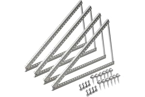 ELECTRONICX Set universal para centrales eléctricas de balcón, paneles solares y paneles solares, 114 cm, montaje en pared y techo plano, 0% IVA, resistente a la intemperie, 2 pares, ideal para módulos PV,