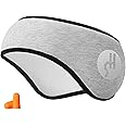 OATIPHO Sleep Ear Muffs, Ear Warmer Headband 2 in 1 Sleeping Eye Mask and Earmuff Adjustable Winter Earmuff for Yoga Meditation
