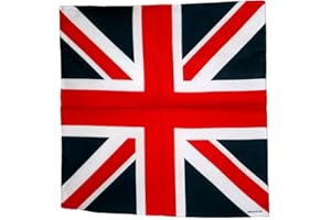 TOPT BANDANA Bandana Drapeau Angleterre UK Londres Punk Rock 55x55cm
