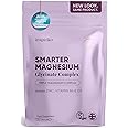 Inspiriko Magnesium Supplements for Women - 1600 mg Chelated Magnesium Complex with Citrate, Malate & Glycinate, Zinc, B6 & D3 - for Sleep, Energy & Hormonal Balance - 90 Capsules