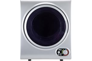 Willow WTD25S 2.5kg Compact Vented Dryer, Front Loading with Child Lock, Crease Guard, 2 Year Warranty - Silver